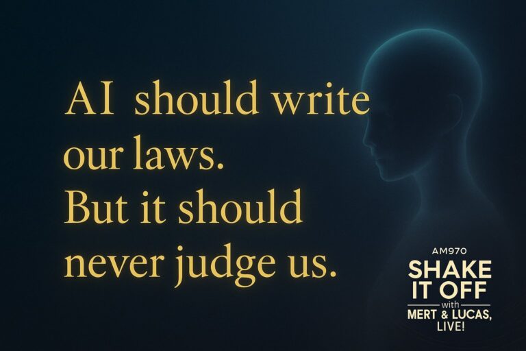 AI should write the laws